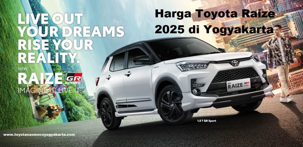 Harga Toyota Raize 2025 di Yogyakarta