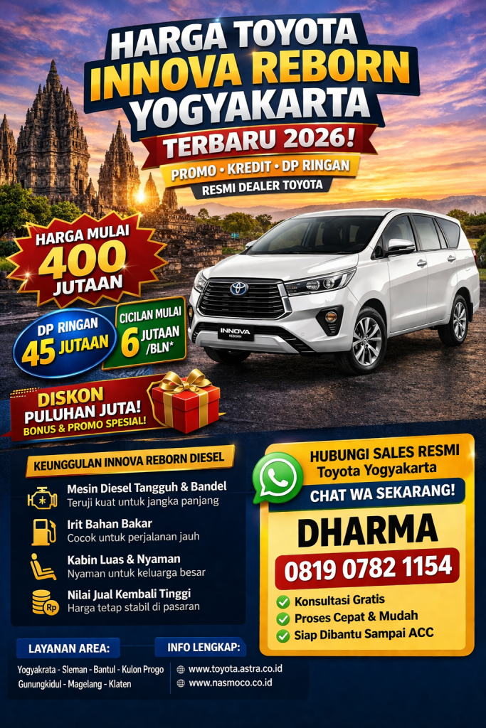 harga innova reborn diesel yogyakarta